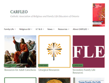 Tablet Screenshot of carfleo.com